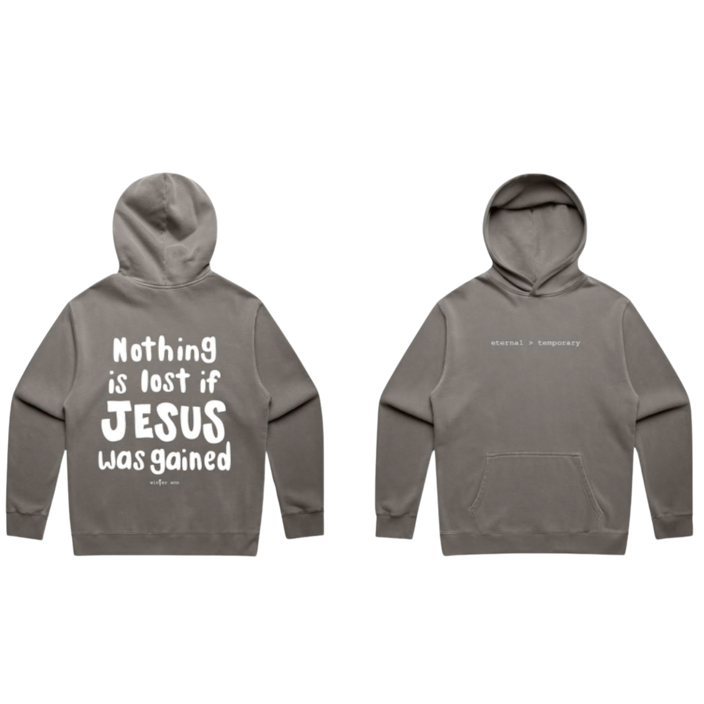 Eternal > Temporary Hoodie