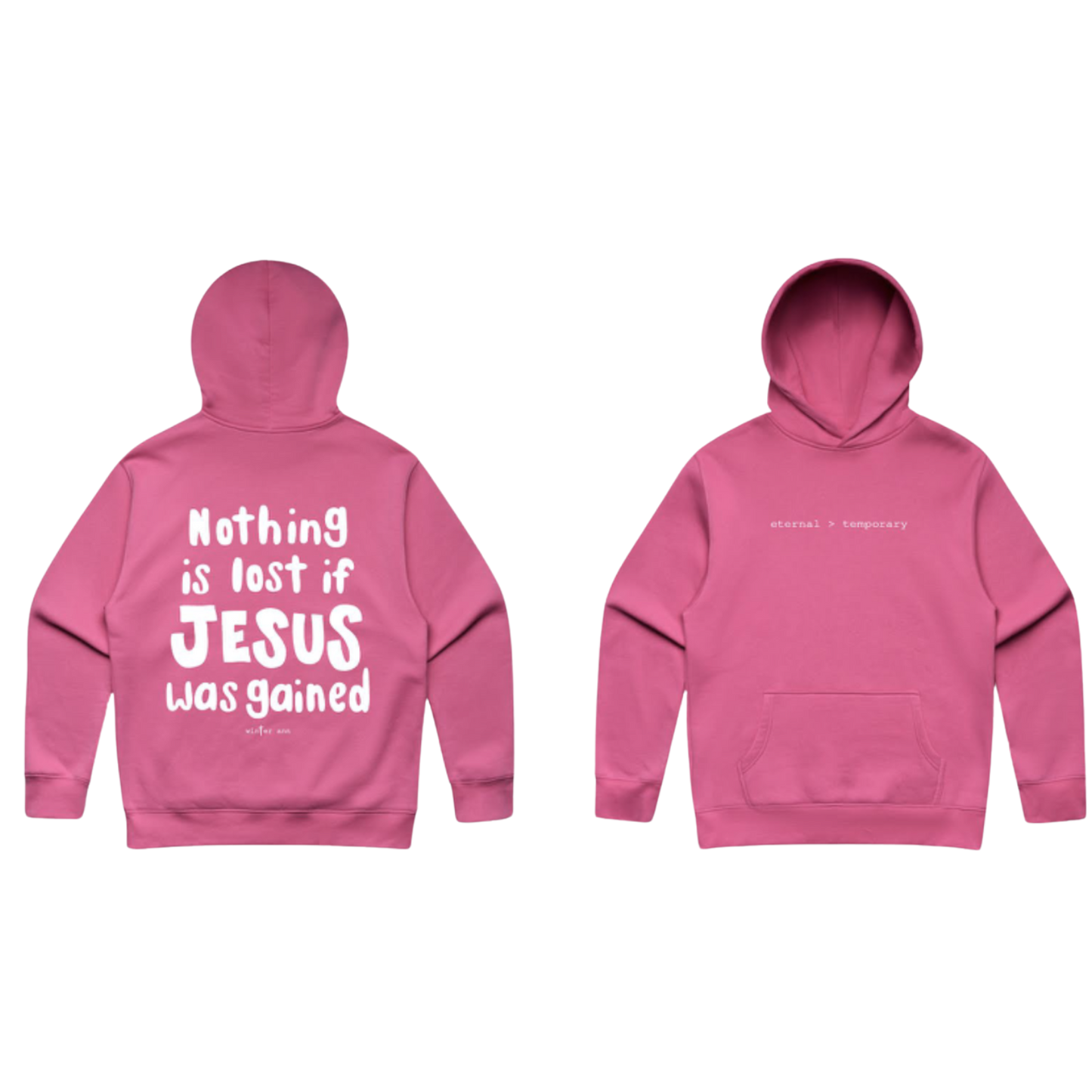 Eternal > Temporary Hoodie