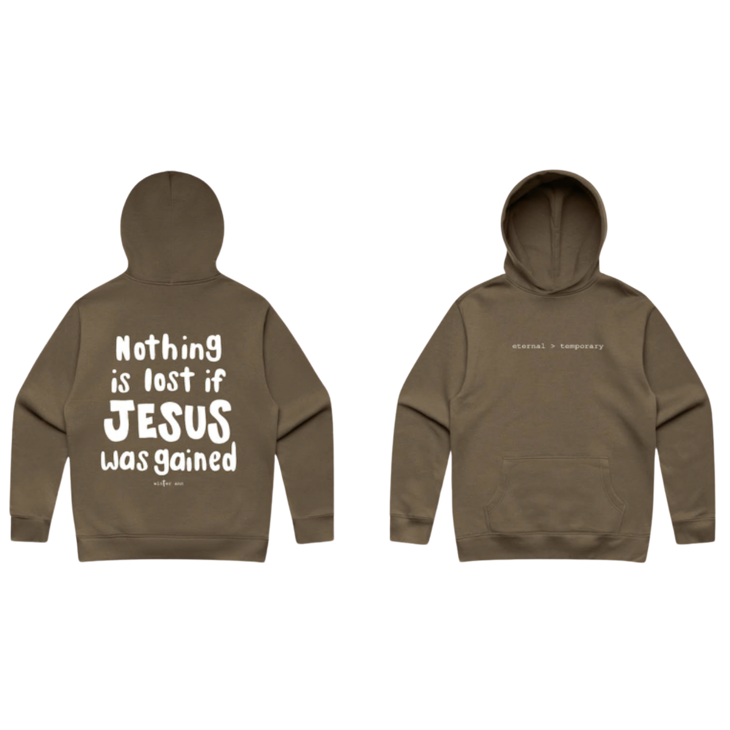 Eternal > Temporary Hoodie