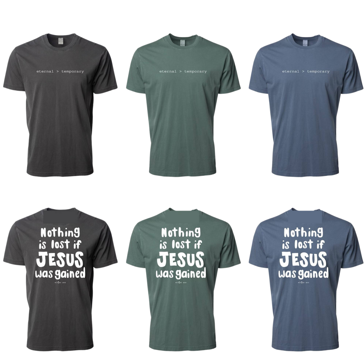 Eternal > Temporary Tee