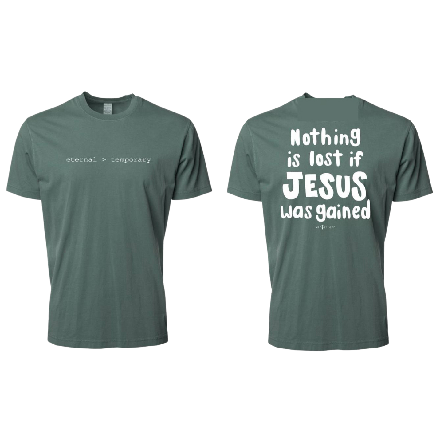 Eternal > Temporary Tee