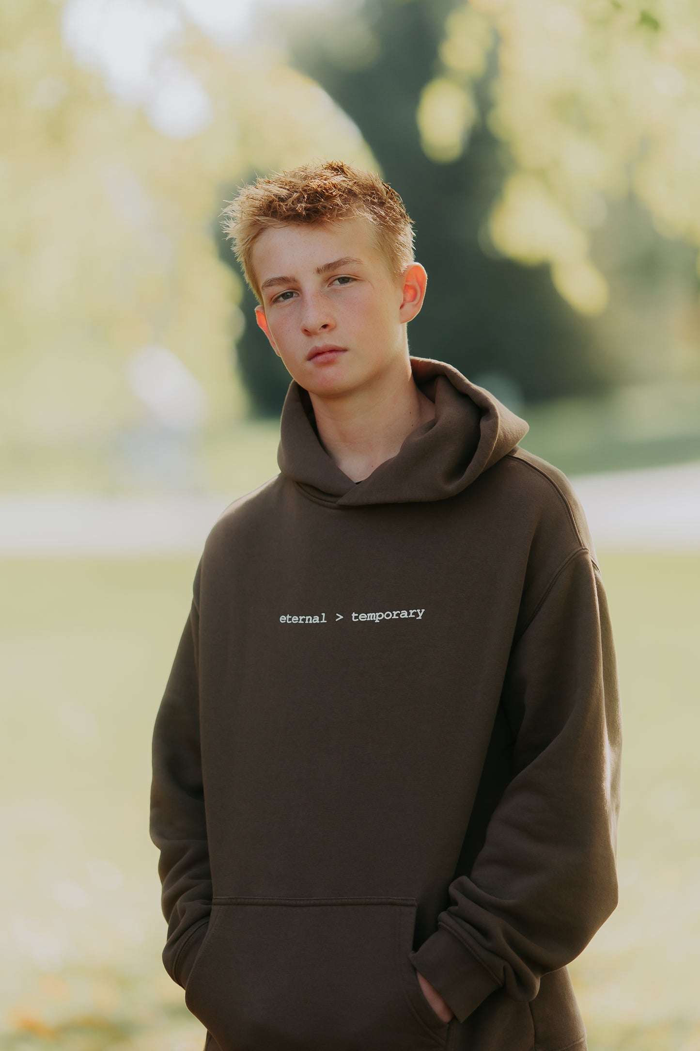 Eternal > Temporary Hoodie