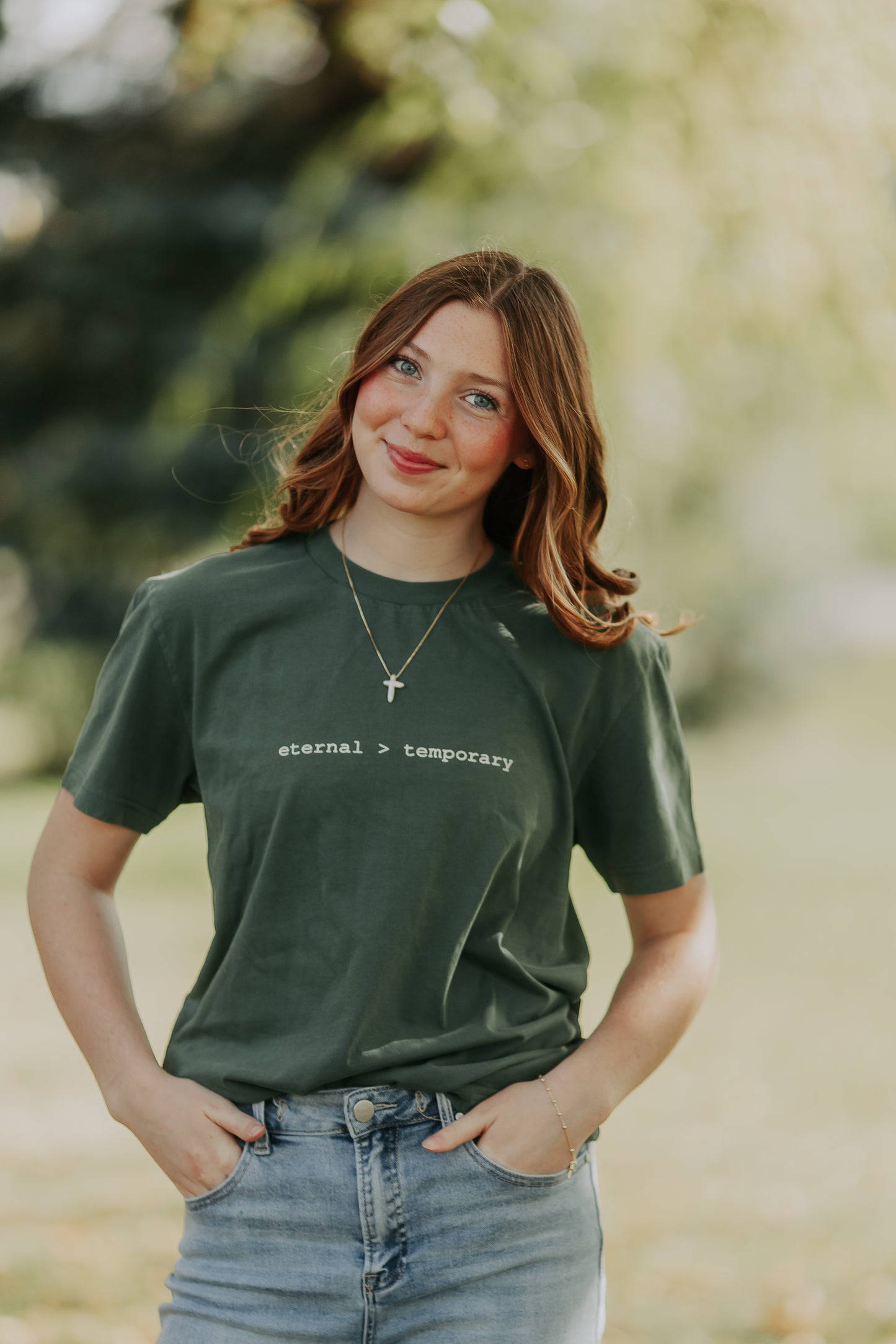 Eternal > Temporary Tee